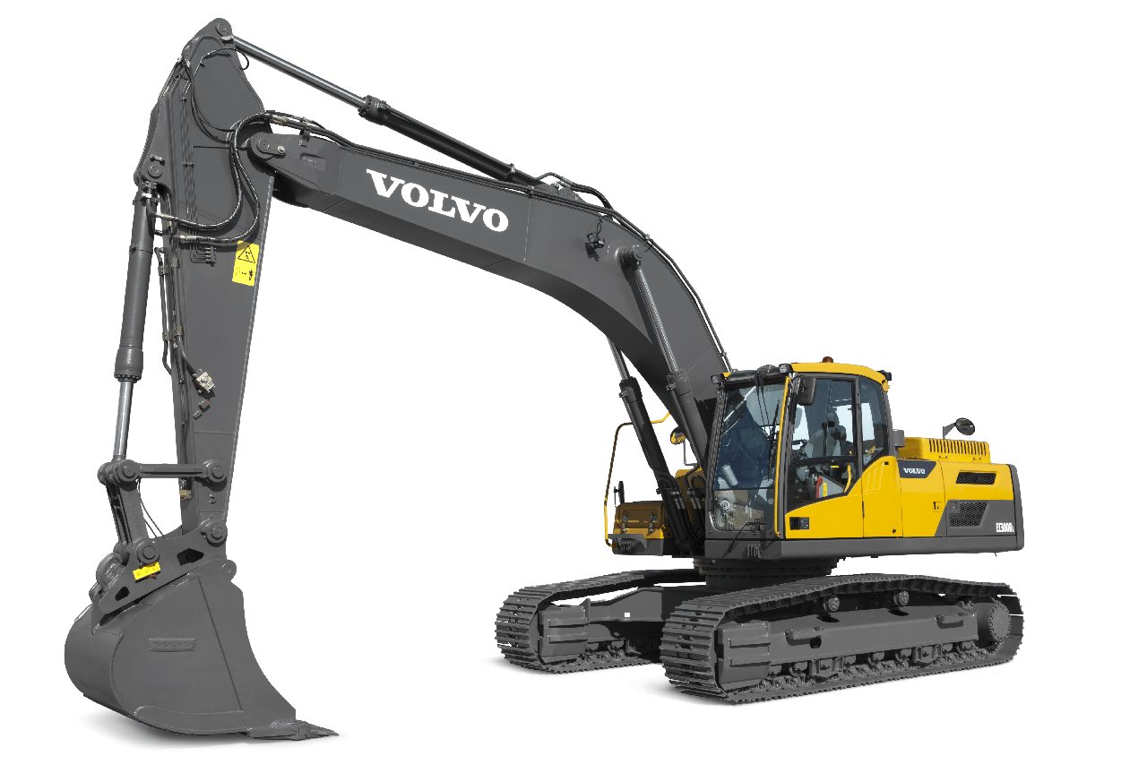 მუხლუხა ექსკავატორი Volvo EC300DL